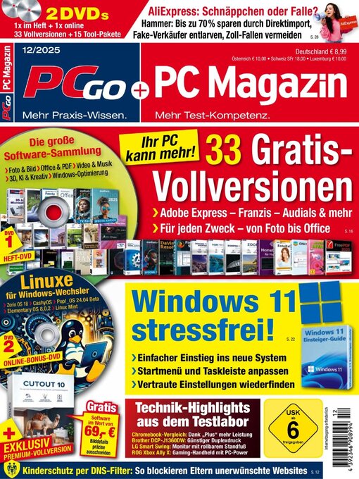 Title details for PC Magazin/PCgo by Weka Media Publishing GmbH - Available
